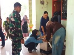 TMMD 129 Bojonegoro Latih Ibu PKK Kesongo Bikin Roti, Siap Cetak UMKM Baru