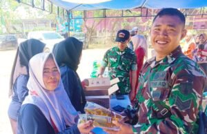 Bazar TMMD 129 Bojonegoro Diserbu Warga, Minyak Murah Jadi Buruan