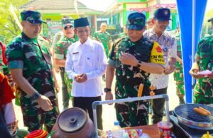 Es Dawet Yogik Laris Manis Berkat TMMD 129 Bojonegoro