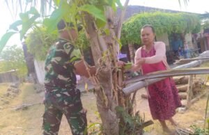 TMMD Bojonegoro: Secangkir Kopi yang Pererat TNI dan Warga Desa