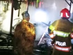 Diduga Korsleting Listrik, Rumah dan Dua Motor Hangus di Kepohkidul Kedungadem Bojonegoro