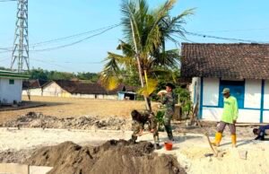 TMMD 129 Bojonegoro Kebut Drainase Kesongo, Progres Capai 70 Persen