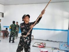 TMMD 129 Bojonegoro Ubah Wajah SDN Kesongo 1, Siswa Kini Belajar Lebih Nyaman