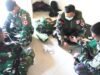 Menjaga Stamina Prajurit, Tim Kesehatan Satgas TMMD 129 Bojonegoro Rutin Periksa Kondisi Personel