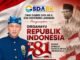 Dinas SDABK Lamongan Mengucapkan Dirgahayu RI Yang ke-81 Tahun