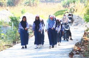 TMMD ke-129 Bojonegoro Ubah Jalan Desa, Kini Jadi Arena Latihan Gerak Jalan Siswa