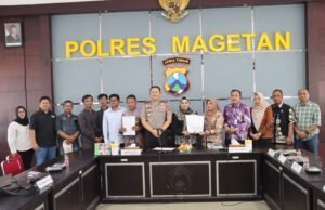 Kapolres Magetan Fasilitasi Dialog Peternak Ayam Petelur, Dorong Penyerapan Produk Lokal