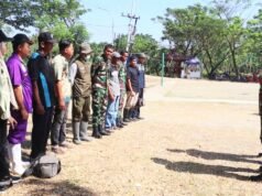TMMD Bojonegoro Bawa Layanan Kesehatan Hewan, 278 Ternak Warga Kesongo Diperiksa