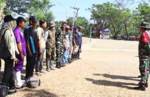 TMMD Bojonegoro Bawa Layanan Kesehatan Hewan, 278 Ternak Warga Kesongo Diperiksa