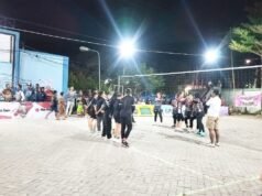 Jamberejo Kedungadem Bojonegoro Meriahkan HUT ke-81 RI Dengan Turnamen Voli Antar RT