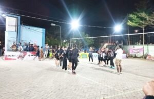 Jamberejo Kedungadem Bojonegoro Meriahkan HUT ke-81 RI Dengan Turnamen Voli Antar RT