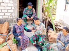 Satgas TMMD Bojonegoro Sambangi Rumah Warga Kedungpandan, Kesehatan Jadi Perhatian