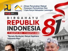 Dinas PRKCK Lamongan Mengucapkan Dirgahayu RI Yang ke-81 Tahun