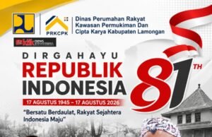 Dinas PRKCK Lamongan Mengucapkan Dirgahayu RI Yang ke-81 Tahun