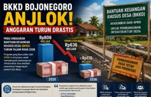 BKKD 2026 Bojonegoro Dipangkas, Desa Kini Harus Lebih Selektif