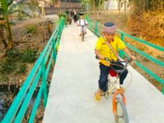 Jembatan Brang Etan 95 Persen, TMMD Bojonegoro Buka Akses Warga Kesongo