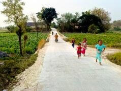 Jalan Cor TMMD Bojonegoro Bikin Anak-anak Mundu Makin Betah Bermain