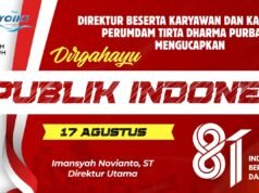 DIRGAHAYU REPUBLIK INDONESIA KE-81 PERUMDAM TIRTA DHARMA PURBAYA Kabuaten Madiun