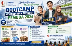 Gratis, Bootcamp Ekonomi Pemuda Bojonegoro 2026 Resmi Dibuka