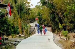 Jalan Cor 480 Meter Rampung, TMMD Bojonegoro Dongkrak Mobilitas Warga Mundu