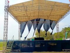 Difarina Indra Hadir, Penutupan TMMD 129 Bojonegoro Bikin Kesongo Bergoyang