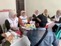 Ratusan Warga Kesongo Serbu Posko Kesehatan Gratis Saat Penutupan TMMD 129 Bojonegoro