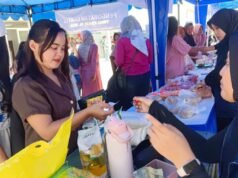 Pasar Murah Serbu Penutupan TMMD Bojonegoro, Warga Girang