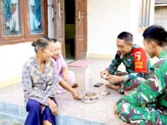 Haru, TMMD Bojonegoro Berakhir, Satgas Berpamitan dengan Warga Desa Kesongo