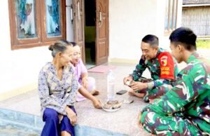 Haru, TMMD Bojonegoro Berakhir, Satgas Berpamitan dengan Warga Desa Kesongo