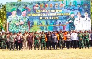 TMMD ke-129 Bojonegoro Resmi Ditutup, Seluruh Program Capai 100 Persen