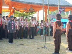 Jambore Kalitidu Bojonegoro Dibuka, 805 Pramuka Dapat Pesan Penting