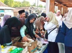 Warga Cengkir Kepohbaru Bojonegoro Serbu GPM, Harga Pangan Bikin Senang