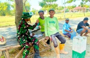 TMMD 129 Bojonegoro Usai, Babinsa Kesongo Titip Pesan Penting ke Warga