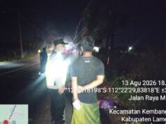 Tebu Terbakar di Puter Lamongan, Api Berhasil Dijinakkan