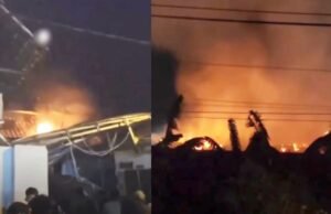 Dapur MBG Mojokerto Meledak dan Terbakar, 5 Orang Terluka