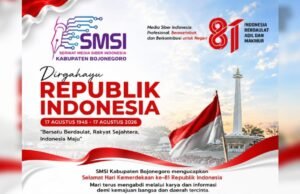 HUT ke-81 RI, SMSI Bojonegoro Soroti Nasib Pers dan Kesejahteraan Wartawan