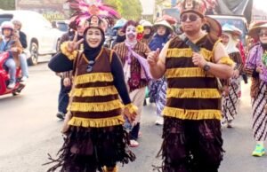 Karnaval Kemerdekaan Lamongan, Koramil Pucuk Bawa Pesan Ketahanan Pangan