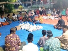 HUT RI ke-81, Warga Bayem Bayemgede Kepohbaru Bojonegoro Gelar Tasyakuran dan Doakan Korban Gempa Flores