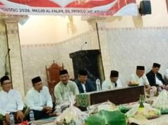 Malam Tasyakuran HUT RI di Kedungadem Bojonegoro Ditutup Santunan