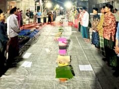 Khidmat, Warga Desa Lengkong Bojonegoro Doakan Pahlawan di HUT RI ke-81