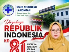 RSUD Ngimbang – Lamongan Mengucapkan Dirgahayu RI Yang ke-81 Tahun