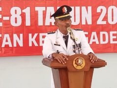 Resepsi HUT ke-81 RI di Kedungadem Bojonegoro, Camat Sahlan Ajak Warga Perkuat Kebersamaan