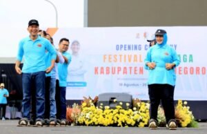 Bukan Cuma Cari Juara, FORKAB Bojonegoro Bikin Bupati Ikut Main