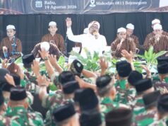 Maulid Nabi di Kodim Bojonegoro, Pesan Dandim Bikin Prajurit Tersentuh