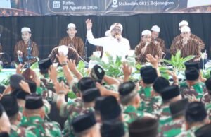 Maulid Nabi di Kodim Bojonegoro, Pesan Dandim Bikin Prajurit Tersentuh