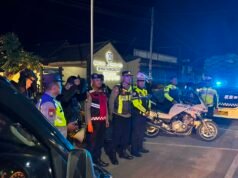 Polres Madiun Gelar Patroli Skala Besar, Jaga Kamtibmas Tetap Kondusif