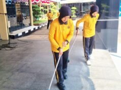 Mako Polres Lamongan Dibersihkan Polwan, Ada Pesan Penting di Baliknya