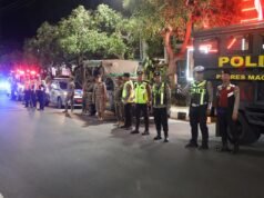 Perkuat Harkamtibmas, Polres Magetan Bersama TNI dan Pemda Gelar Patroli Bersama