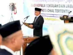 Bupati Bojonegoro Setyo Wahono Lantik Kepala Sekolah, Pesannya Bikin Merinding