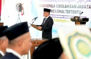Bupati Bojonegoro Setyo Wahono Lantik Kepala Sekolah, Pesannya Bikin Merinding